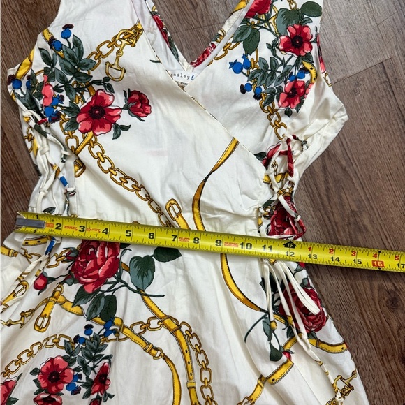 Bailey Blue • Corset Floral Fit and Flare Sun Dress - Picture 3 of 13